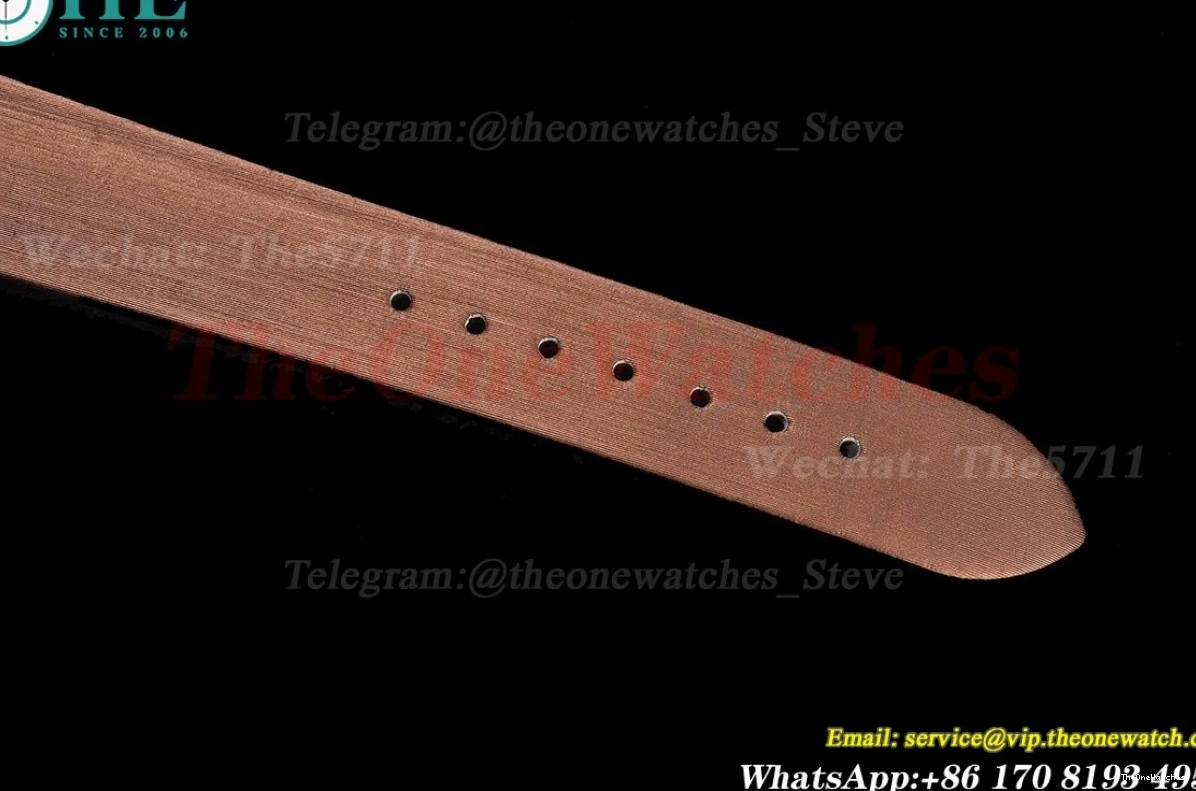 On Must Quartz Strap Satin Bezel Diamond Small Tank Brown K11F 0318